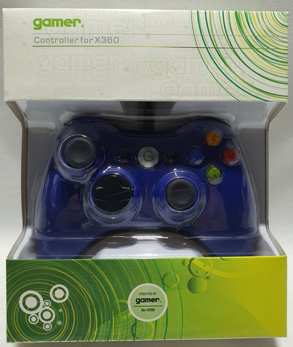 Controller xbox 360 gamer - controller, blu