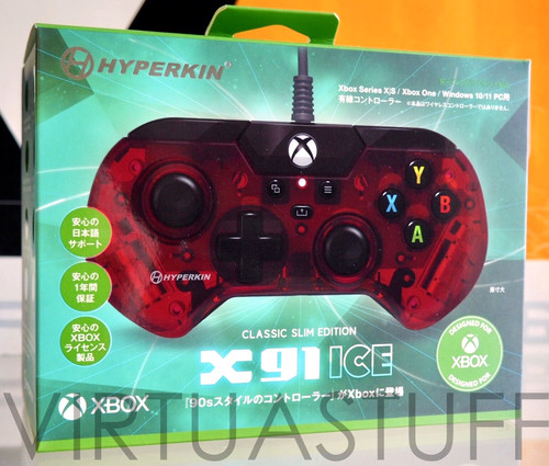 Hyperkin x91 ice wired - ice,