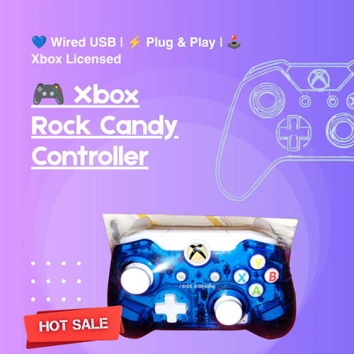 Controller cablato xbox rock - controller,