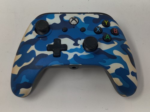 Powera blue camo wired - blue,