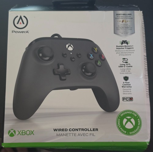 Controller xbox cablato - xbox, powera